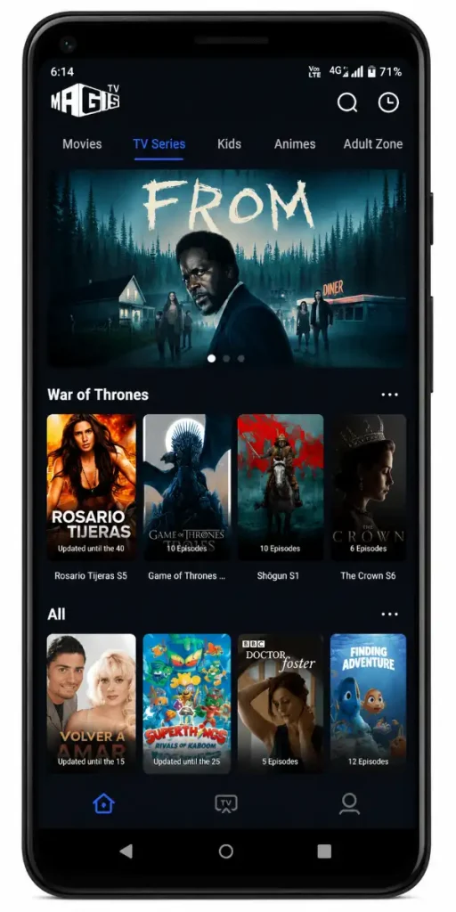 Series de Magis TV APK