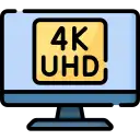 Streaming en HD y 4K de alta calidad